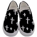 White Cross Men s Canvas Slip Ons View1