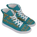 Chihuahua Women s Hi-Top Skate Sneakers View3