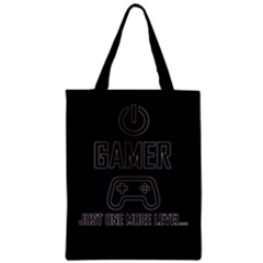 Gamer Zipper Classic Tote Bag by Valentinaart