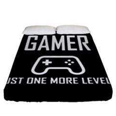 Gamer Fitted Sheet (queen Size) by Valentinaart