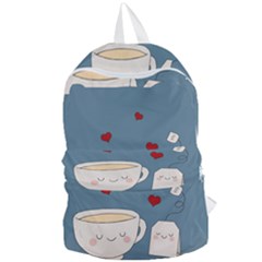 Cute Tea Foldable Lightweight Backpack by Valentinaart