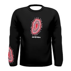 Chili Explosion Men s Long Sleeve Tee (black) by FOMA