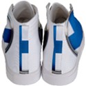 Finland Country Flag Countries Kid s Hi-Top Skate Sneakers View4