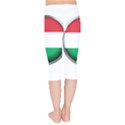 Hungary Flag Country Countries Kids  Capri Leggings  View2