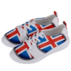 Iceland Flag Europe National Women s Lightweight Sports Shoes by Nexatart