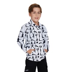 Yoga Pattern Wind Breaker (kids) by Valentinaart