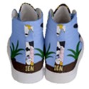 Friends Not Food - Cute Cow, Pig and Chicken Men s Hi-Top Skate Sneakers View4