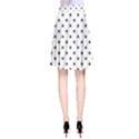 White Polka Dots A-Line Skirt View2