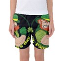 St. Patricks day Women s Basketball Shorts View1