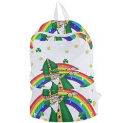  St  Patrick  Dabbing Foldable Lightweight Backpack by Valentinaart