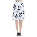 Panda pattern Flared Midi Skirt View2