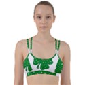 Sparkly Clover Line Them Up Sports Bra View1