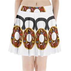 Kettlebelldonut Pleated Mini Skirt by amfit