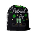 St Patricks Leprechaun Drawstring Pouches (Extra Large) View2