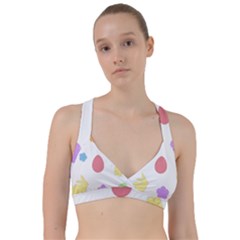 Easter Patches  Sweetheart Sports Bra by Valentinaart