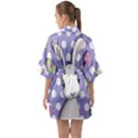 Easter bunny  Quarter Sleeve Kimono Robe View2