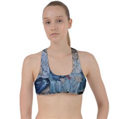 The Nobodies Criss Cross Racerback Sports Bra by redmaidenart