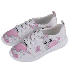 Easter Bunny  Women s Lightweight Sports Shoes by Valentinaart