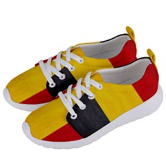 Belgium Flag Women s Lightweight Sports Shoes by Valentinaart