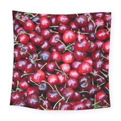 Cherries 1 Square Tapestry (large)