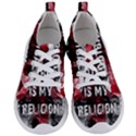 Football is my religion Women s Lightweight Sports Shoes View1