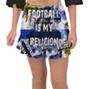 Football is my religion Fishtail Mini Chiffon Skirt View1