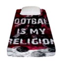 Football is my religion Fitted Sheet (Single Size) View1