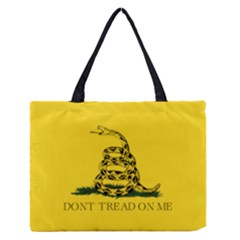 Gadsden Flag Don t Tread On Me Zipper Medium Tote Bag by snek