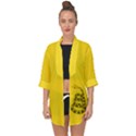 Gadsden Flag Don t tread on me Open Front Chiffon Kimono View1