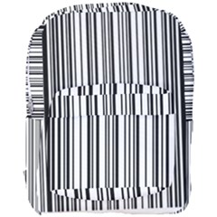 Barcode Pattern Full Print Backpack by Sapixe