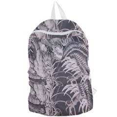 Chinese Dragon Tattoo Foldable Lightweight Backpack by Sapixe