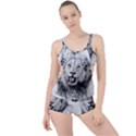 Lion Wildlife Art And Illustration Pencil Boyleg Tankini Set  View1