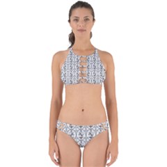 Test Pattern Perfectly Cut Out Bikini Set