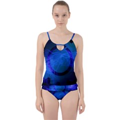 Particles Gear Circuit District Cut Out Top Tankini Set