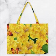 Springs First Arrivals Zipper Medium Tote Bag by Sapixe