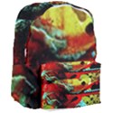 Yellow Dolphins   Blue Lagoon 4 Giant Full Print Backpack View3