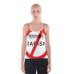 No Racism Spaghetti Strap Top by demongstore