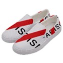 No Racism Men s Canvas Slip Ons View2