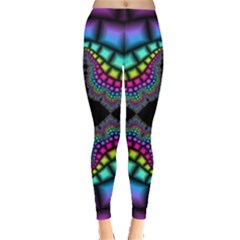 Fractal Art Artwork Digital Art Leggings  by Sapixe