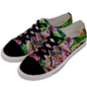 Budha Denied The Shine Of The World Men s Low Top Canvas Sneakers View2