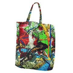 Coffee Land 5 Giant Grocery Zipper Tote by bestdesignintheworld