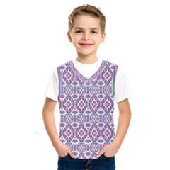 Colorful Folk Pattern Kids  Sportswear by dflcprints