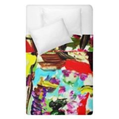 No Warrant For Blossoming Corner Duvet Cover Double Side (single Size) by bestdesignintheworld