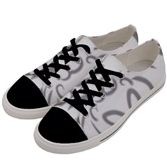 Cat Feline Cute Pet Animal Men s Low Top Canvas Sneakers by Simbadda