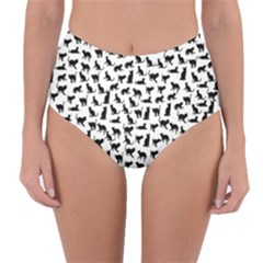 Heart Love Cats Kitten Kitty Reversible High-waist Bikini Bottoms