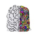 Brain Mind Anatomy Drawstring Pouches (Extra Large) View2