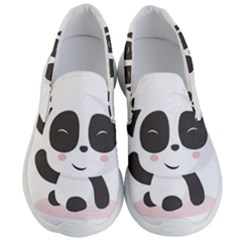 Panda Bear Funny Cute Men s Lightweight Slip Ons by Simbadda