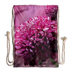 Majestic Flowers Drawstring Bag (large) by LoolyElzayat