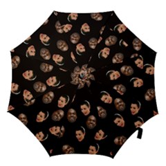 Crying Kim Kardashian Hook Handle Umbrellas (small) by Valentinaart