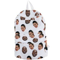 Crying Kim Kardashian Foldable Lightweight Backpack by Valentinaart